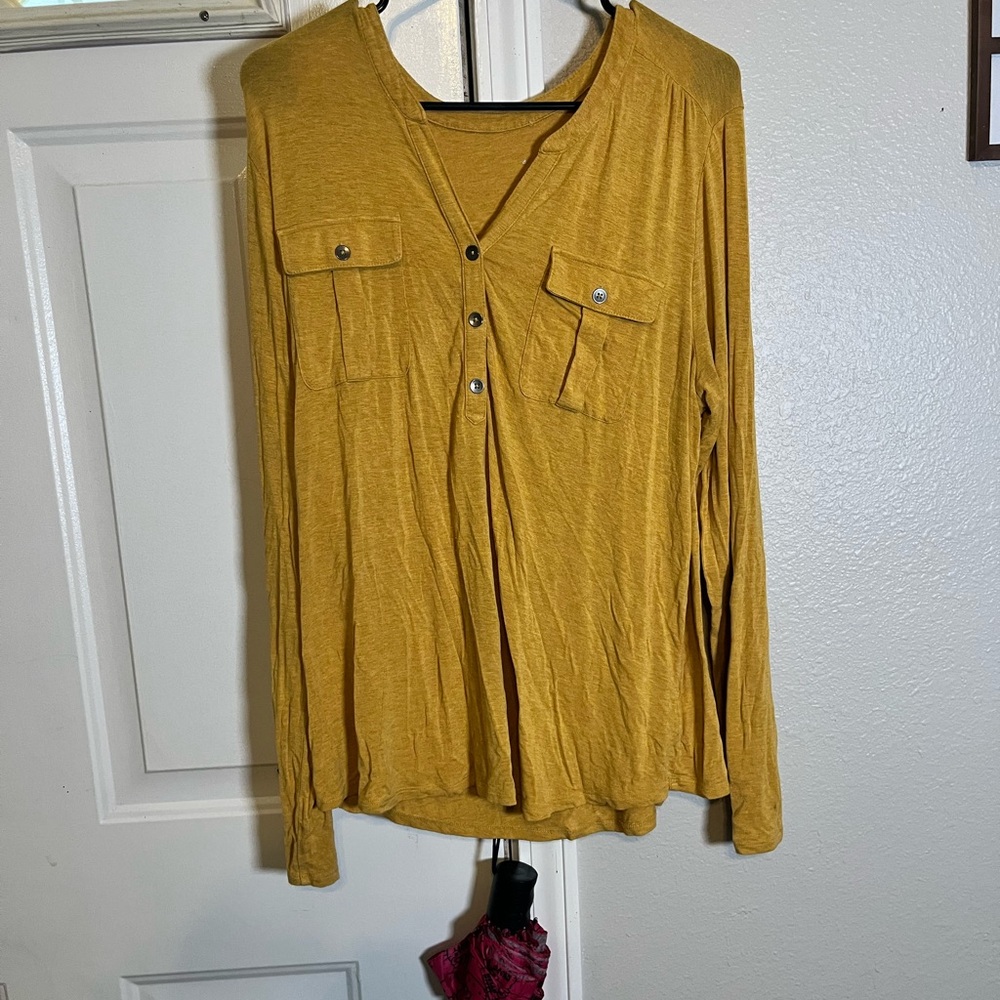 A New Day Golden Yellow‎ Tee